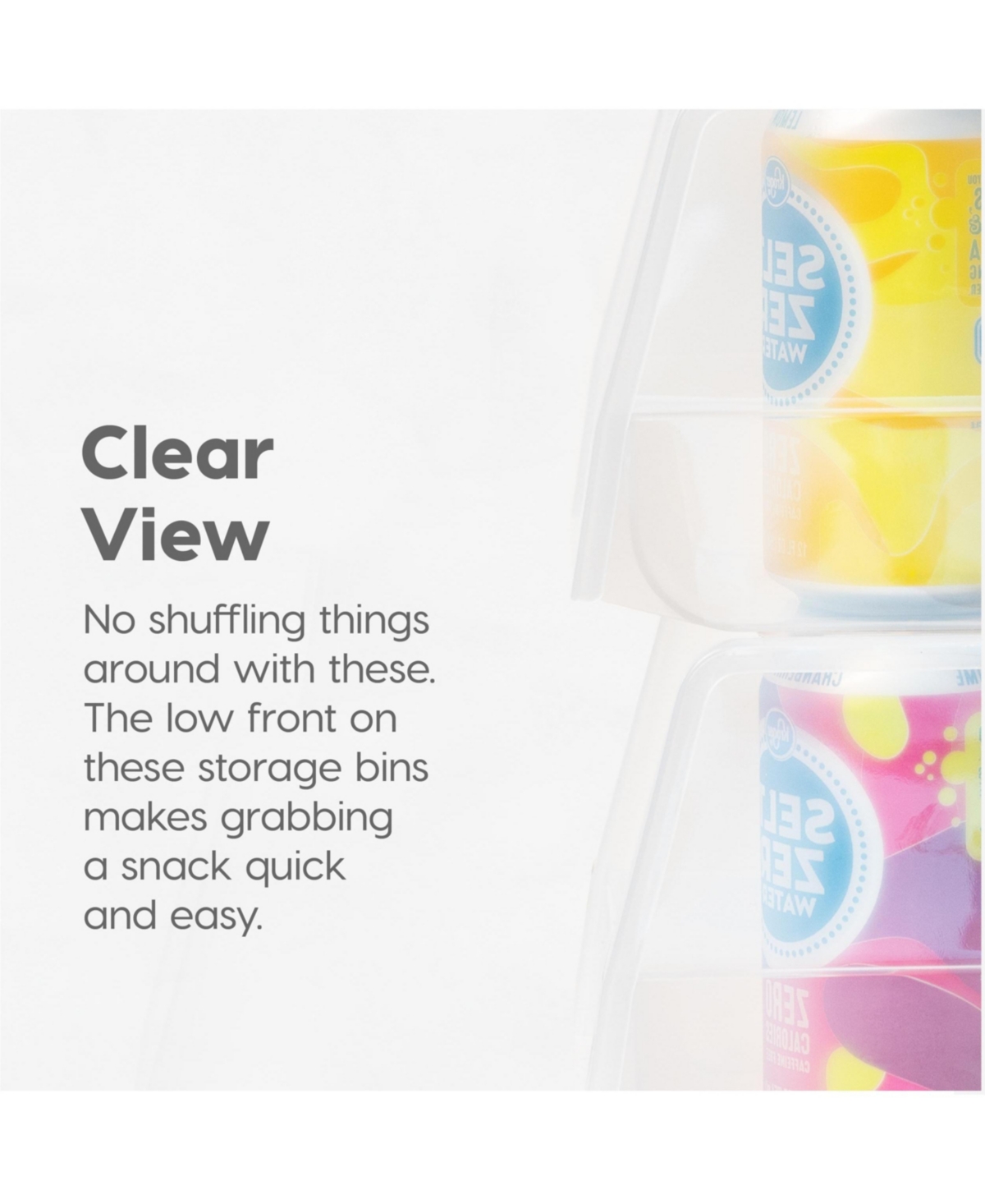 Iris Medium Bin, 8 Pack