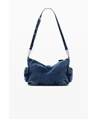 Women's Medium denim floral bag