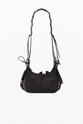 Women's Small bag with butterfly appliques