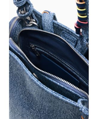 Women's Small denim heart backpack