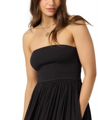 Women's Piper Strapless Smocked Midi Dress
