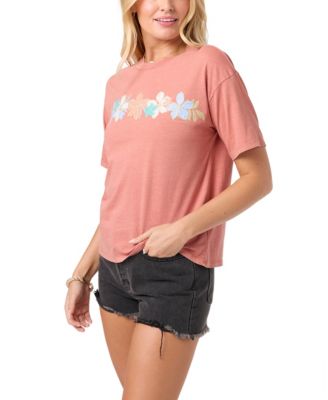Women's Band Of Flowers Easy-Fit Graphic T-Shirt