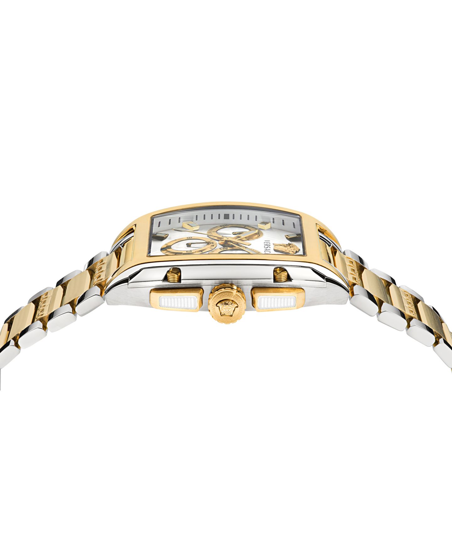 Мужские часы Versace Dominus Two-Tone Stainless Steel Bracelet Watch, 42X50mm — фото 2