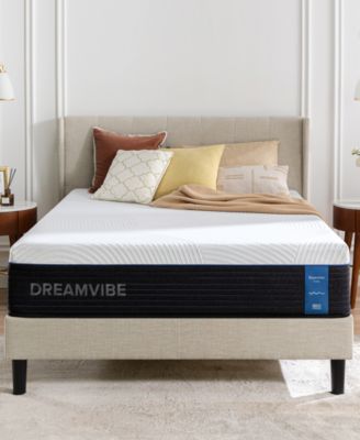 DreamVibe Essential 12" Hybrid Medium Plush Tight Top Mattress in a Box, Full