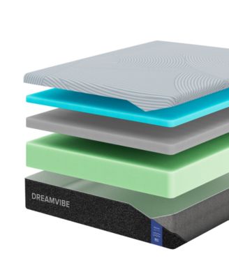 DreamVibe Deluxe 13" Medium Firm Tight Top Memory Foam Mattress in a Box, Twin XL