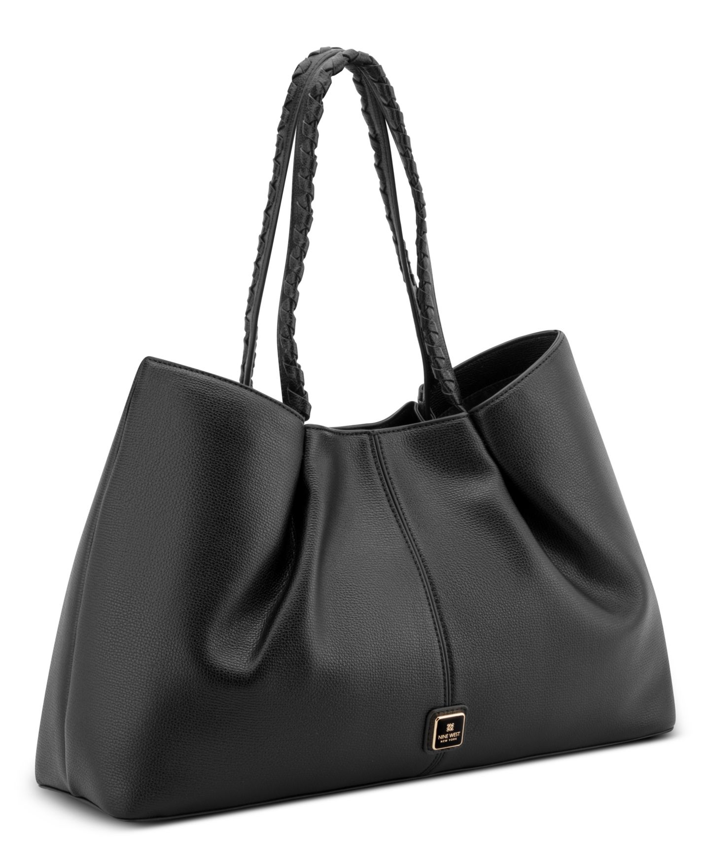 Женская сумка Nine West Gatlin Medium Shopper, цвет: Чёрный — фото 3