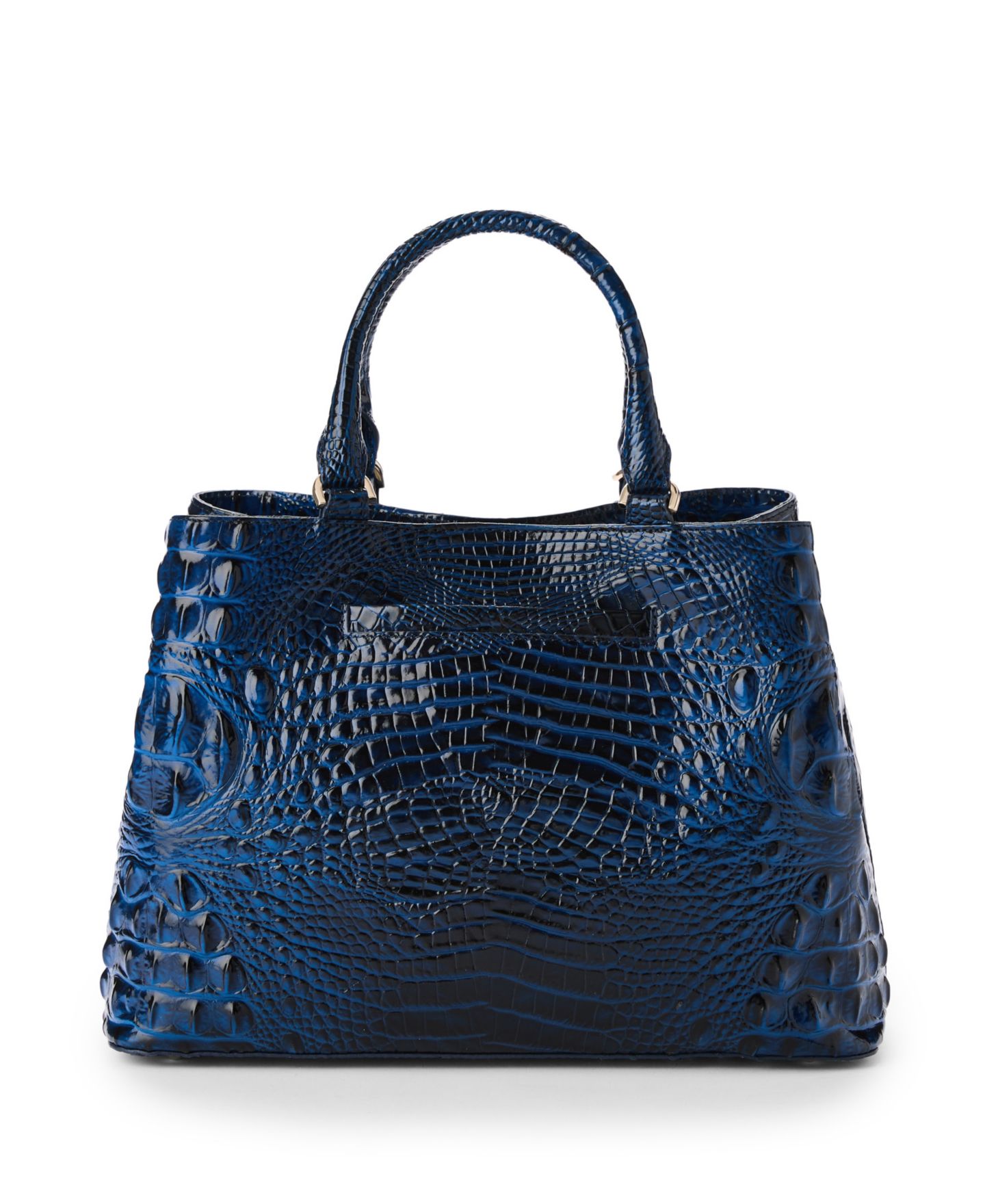 Женская сумка Brahmin Denise Small Melbourne Medium Leather Satchel, цвет: Anchor — фото 2
