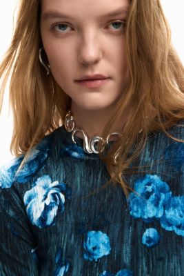 Women's Fine Floral Sweater