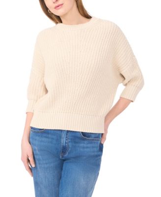 Women's Drop Shoulder Crewneck Sweater