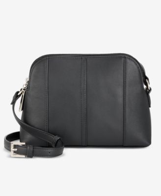 Nappa Leather Dome Crossbody