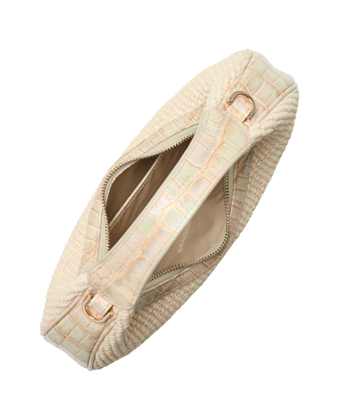 Brahmin Mindy Manava Small Zipper Crossbody Bag