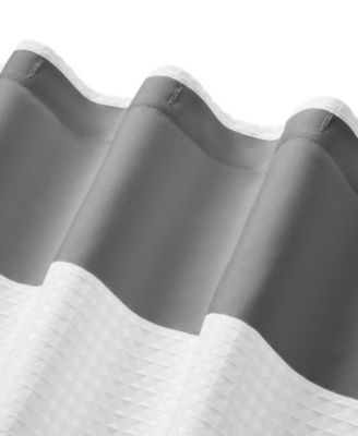 Spa Waffle 3M-Scotchgard Shower Curtain, 72" x 78"