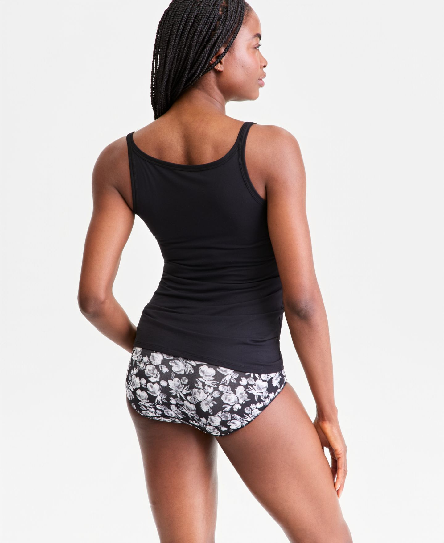 Женский топ Jockey Super Soft Breathable Camisole 2074, цвет: Чёрный — фото 6