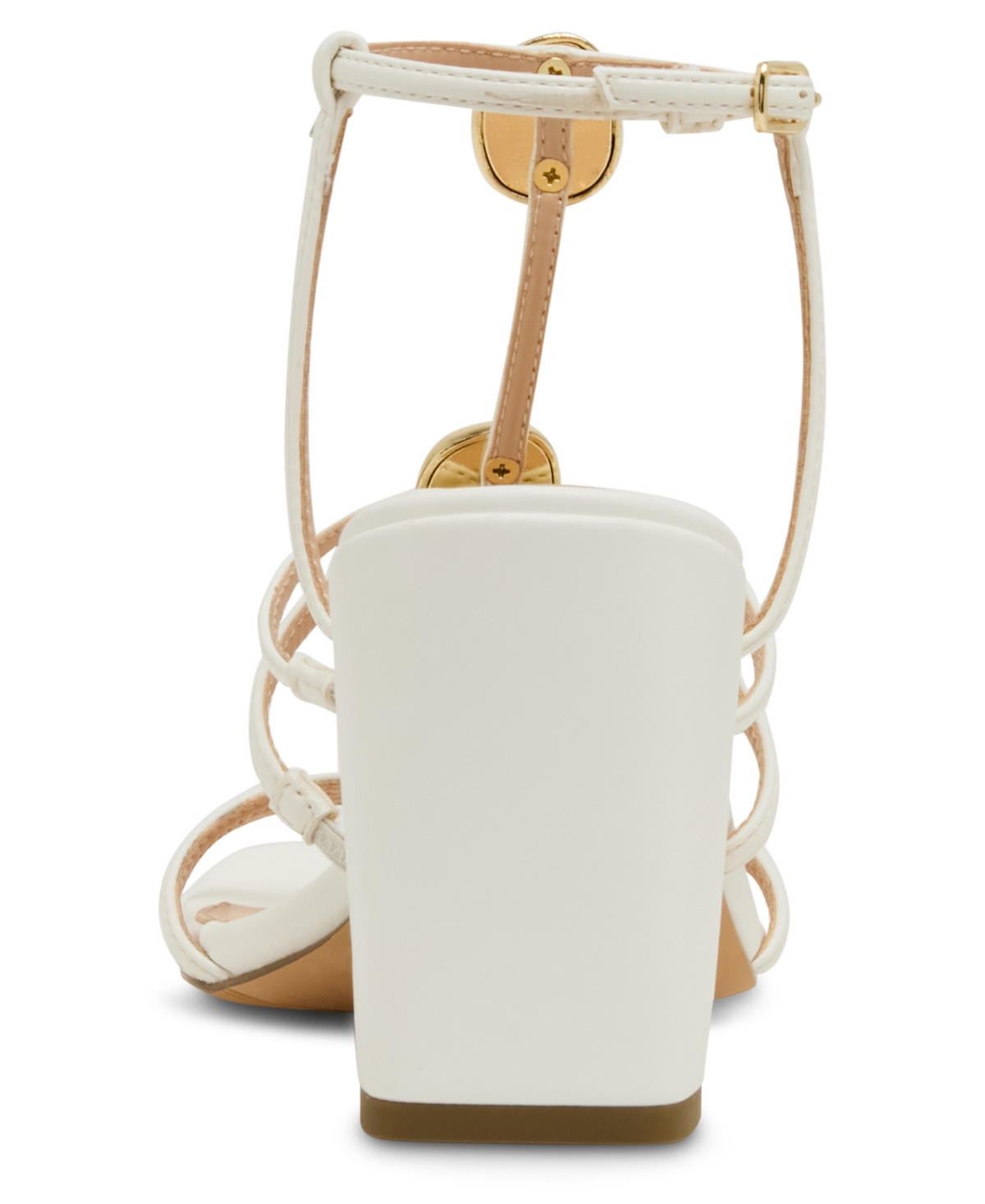 Madden Girl Women's Layla Embellished Strappy Block Heel Sandals