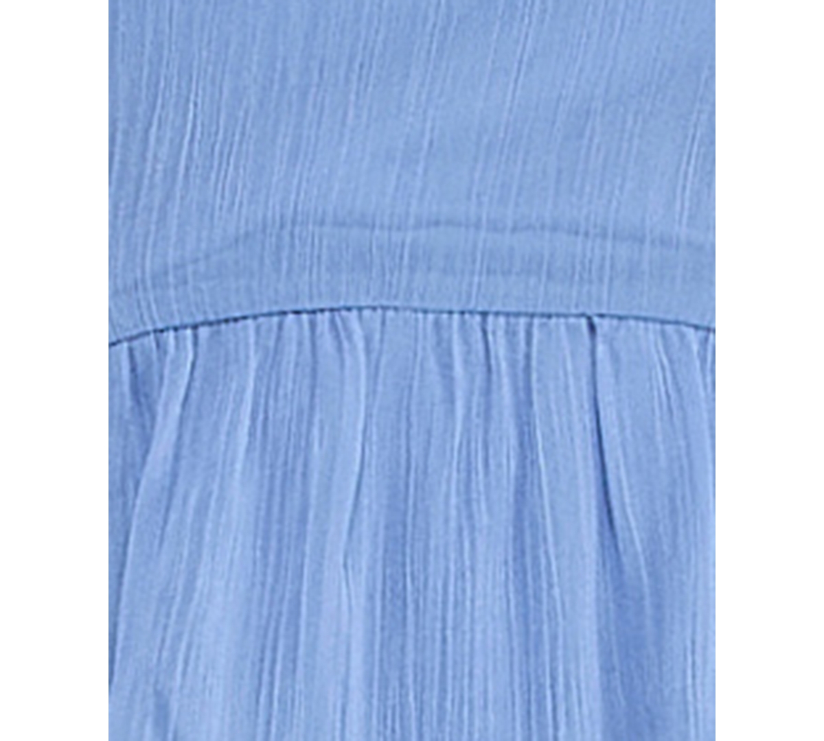 Seni & Cade Juniors' Ruffle Layered Trapeze Scoop Neck Dress