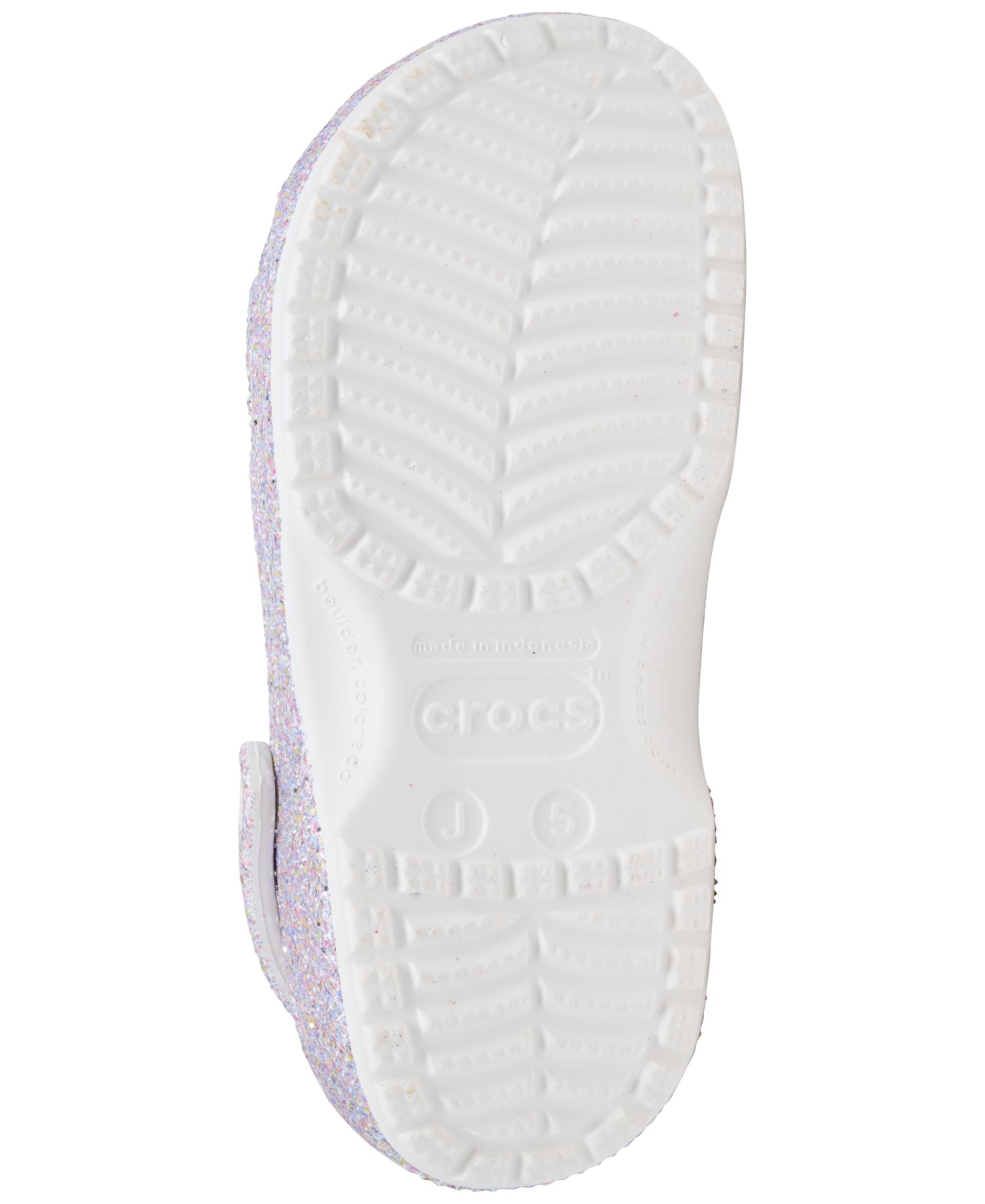 Big Girls Glitter Classic Clogs from Finish Line