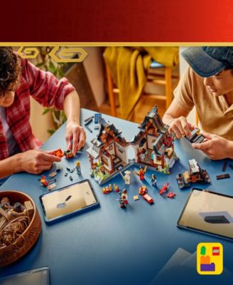 NINJAGO Four Weapons Blacksmith 15th Anniversary Building Toy 71858, 1259 Pieces