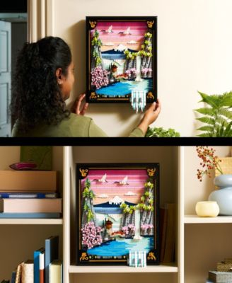 Art Japanese Cherry Blossom Landscape Building Set 31218, 1892 Pieces