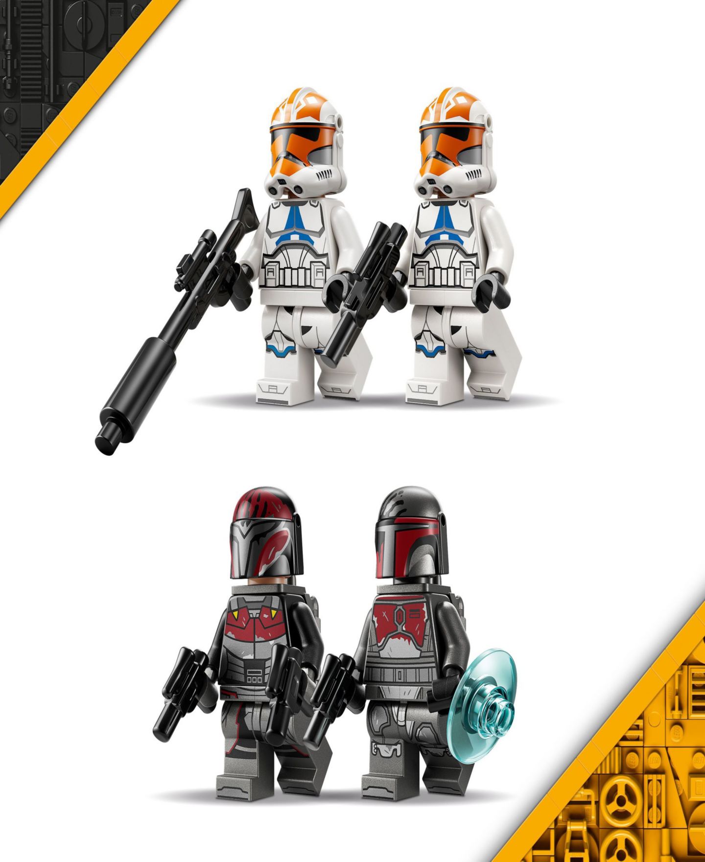 Детские конструкторы LEGO® Star Wars Siege of Mandalore Battle Pack 75449, 116 Pieces — фото 5