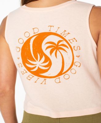 Women's Wildflower Crew Neck Tank Top