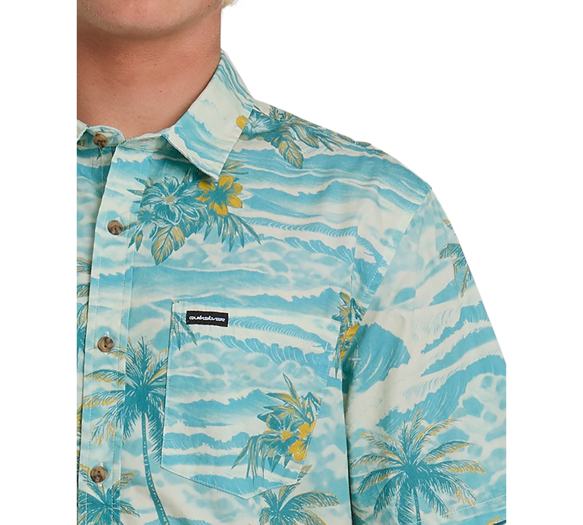 Quiksilver Men's Sundown Classic Short-Sleeve Shirt