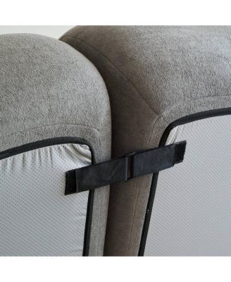 High-Density Sponge Sherpa Fabric Modular Compression Sofa