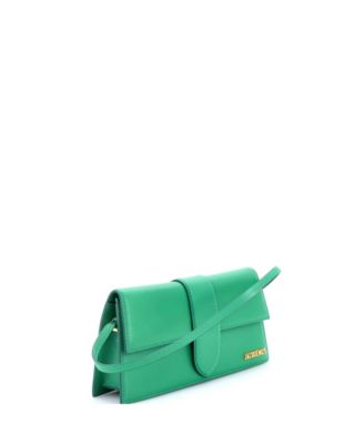 Long Le Bambino Top Handle Flap Bag Leather