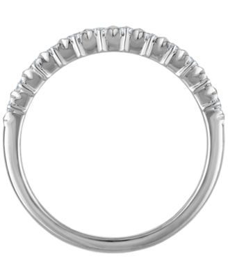 Diamond (1/2 ct. t.w.) Wedding Band Ring in 14k White Gold