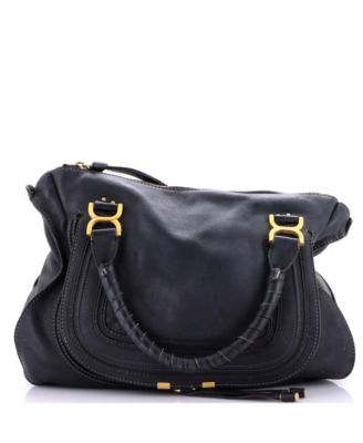 Large Marcie Shoulder Bag Leather