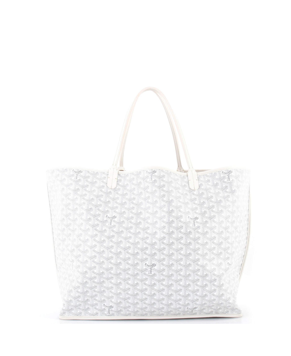 Pre-Owned Goyard Pm Anjou Reversible Tote Coated Canvas and Toile Canvas