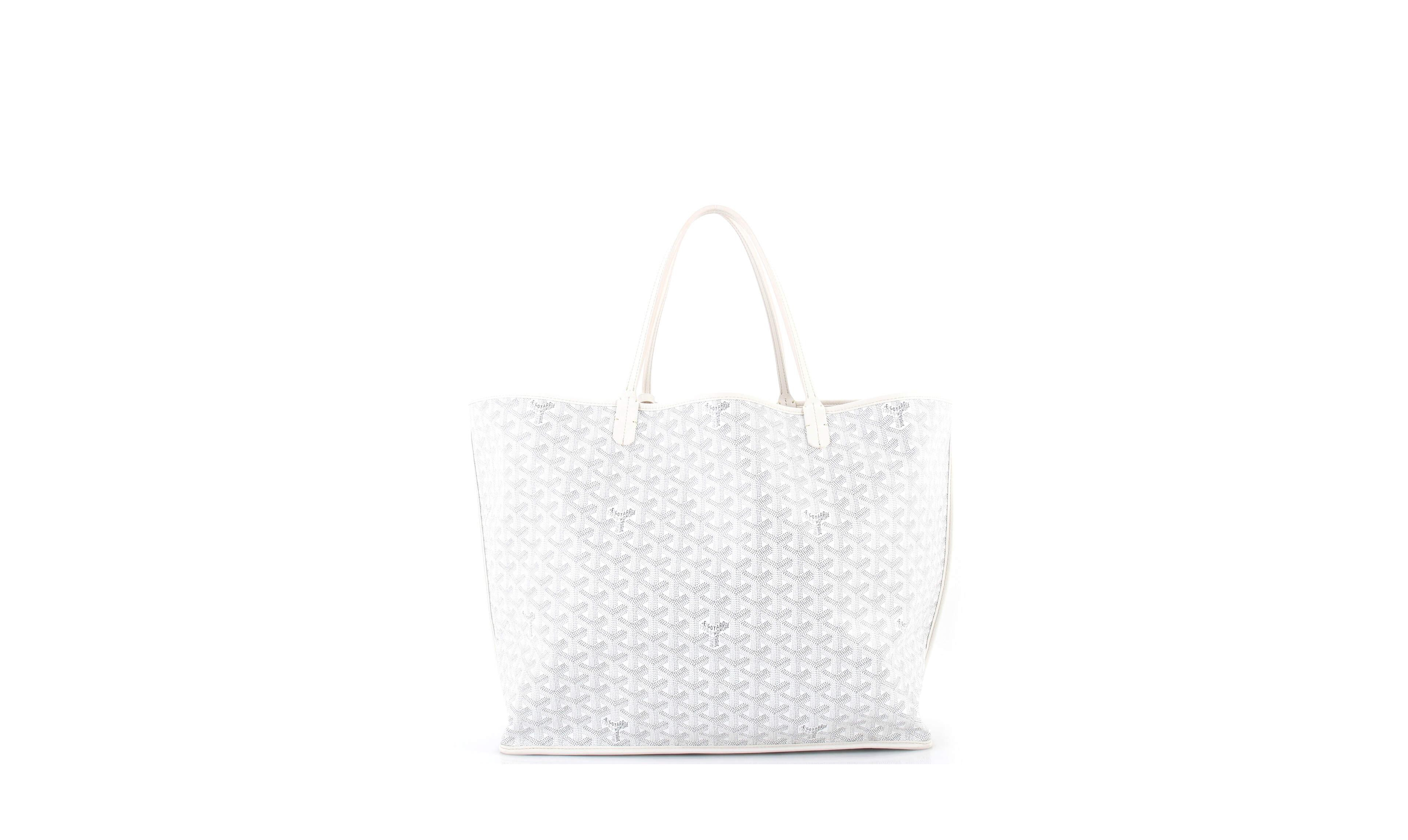 Pre-Owned Goyard Pm Anjou Reversible Tote Coated Canvas and Toile Canvas