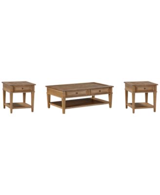 Dawnwood 3-Pc. Wood Occasional Table Set