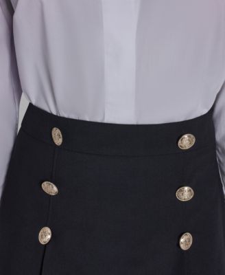 Women's Collared Neck Layered Mini Dress