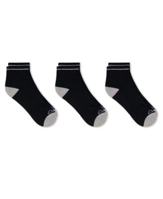 Men's Cushion Anklet Socks, 3-Pack