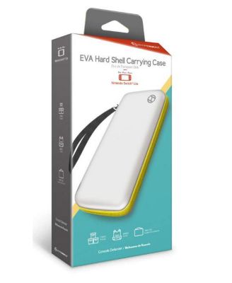 EVA Hard Shell Carrying Case for Nintendo Switch Lite (White/ Yellow)