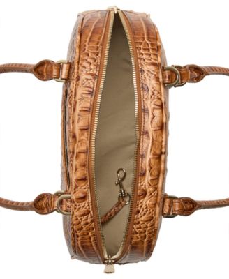 Angie Alden Road Leather Medium Satchel Bag