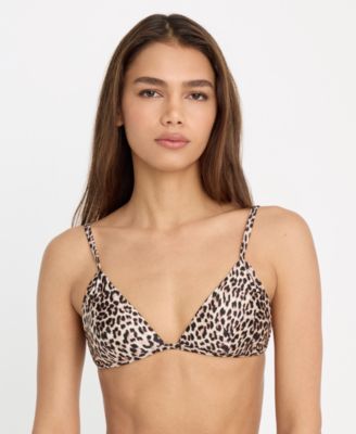 Women's Perfect Fit V-Neck Bralette Bikini Top