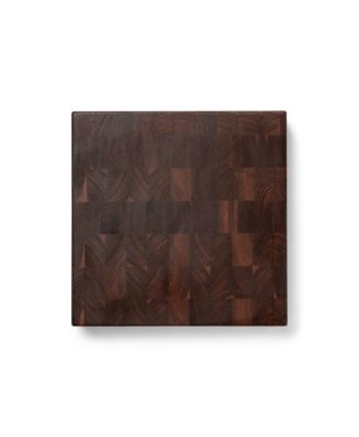 CCB Series Square Wooden Walnut Cutting Board, 18" x 18"