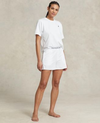Women's 2-Piece Crewneck Top and Shorts Pajama Set