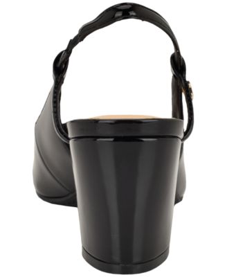 Women's Jezibee Block Heel Slingback Pumps