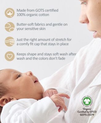 Baby Boys' or Baby Girls' Beanie Hats, 5-Pack