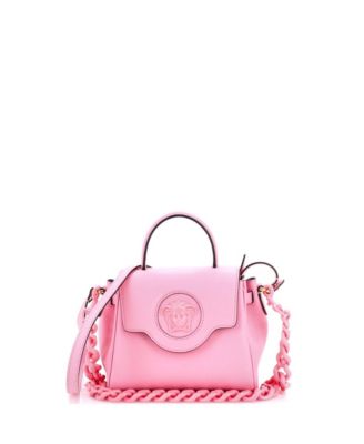 Small La Medusa Top Handle Bag Leather