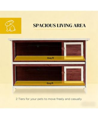 Elevated Outdoor Cat Hutch - Raised, Dry & Secure Wooden Shelter