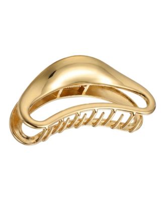 Women's Large Crescent Metal Claw Clip
