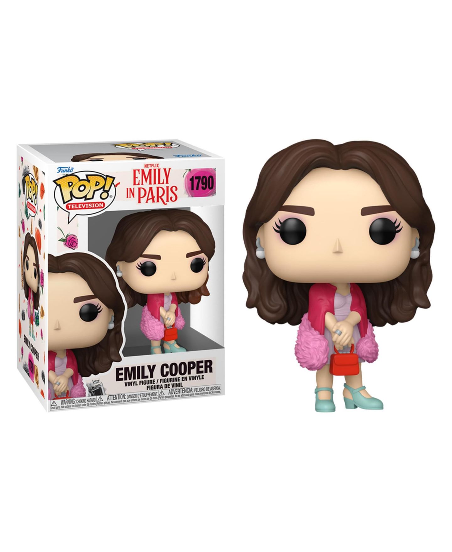 Детская фигурка Funko Pop! Emily In Paris Emily Cooper 3.75" 1-Piece Vinyl Figure, Ages 3+ — фото 1
