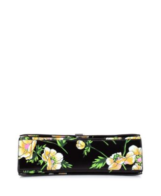 Large Crush Sling Shoulder Bag Printed Leather