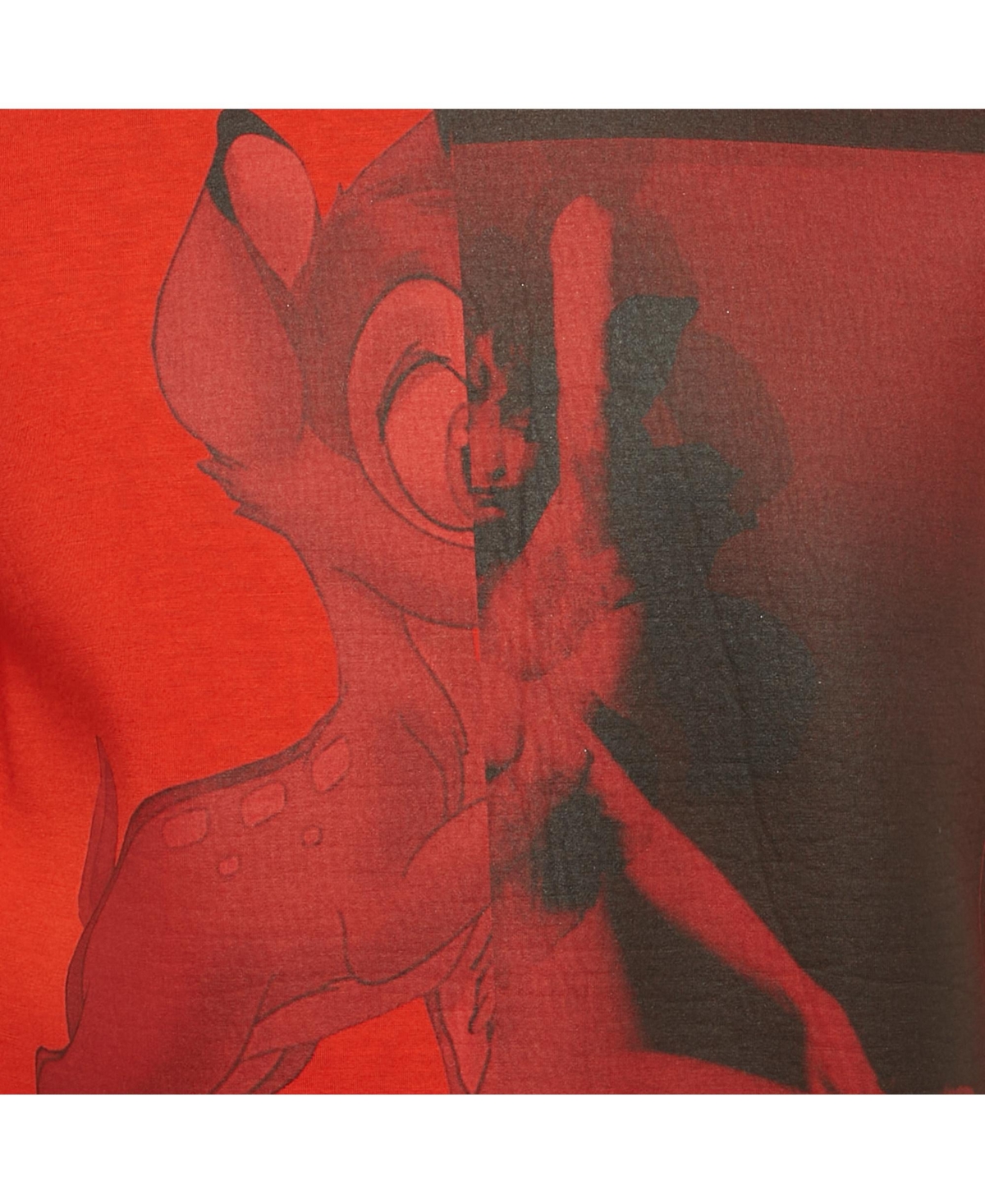 Pre-Owned Givenchy Men's Bambi Print Neoprene Crewneck Sweatshirt