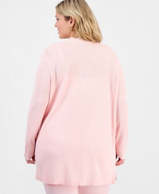 Plus Size Sutton Open-Front Cardigan