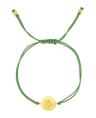 Waterproof Yellow Hibiscus Adjustable Bracelet