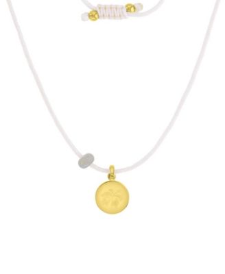 Waterproof Yellow Hibiscus Labradorite Adjustable Necklace